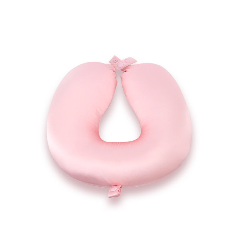 U-shaped Silk Travel Neck Pillow