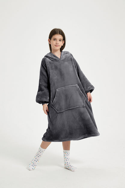 Wearable blanket for teens