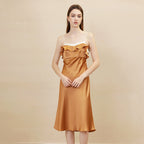 Contrast Color Patchwork Design Cami Nightdress