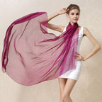 Silk  Rectangle Scarf / Shawl 180x110cm
