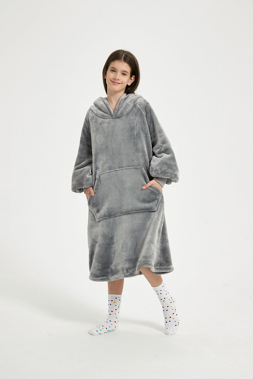 Wearable blanket for teens