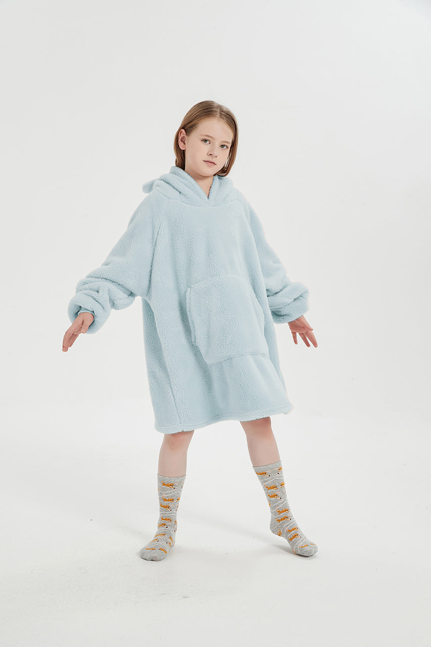 Wearable blanket for kids