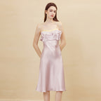 Contrast Color Patchwork Design Cami Nightdress