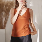 Pure Silk Camisole Undershirt