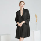 Casual Classic Cami Nightgown&Robe 2Pcs Set