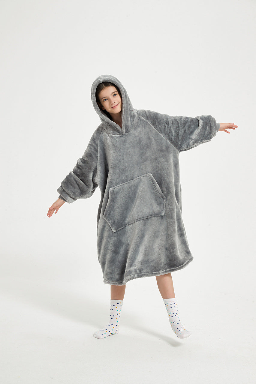 Wearable blanket for teens