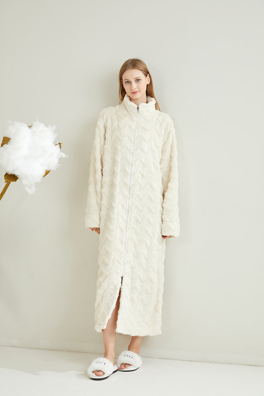 Wave Pattern Loose Robe