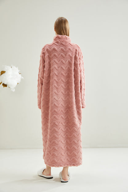 Wave Pattern Loose Robe