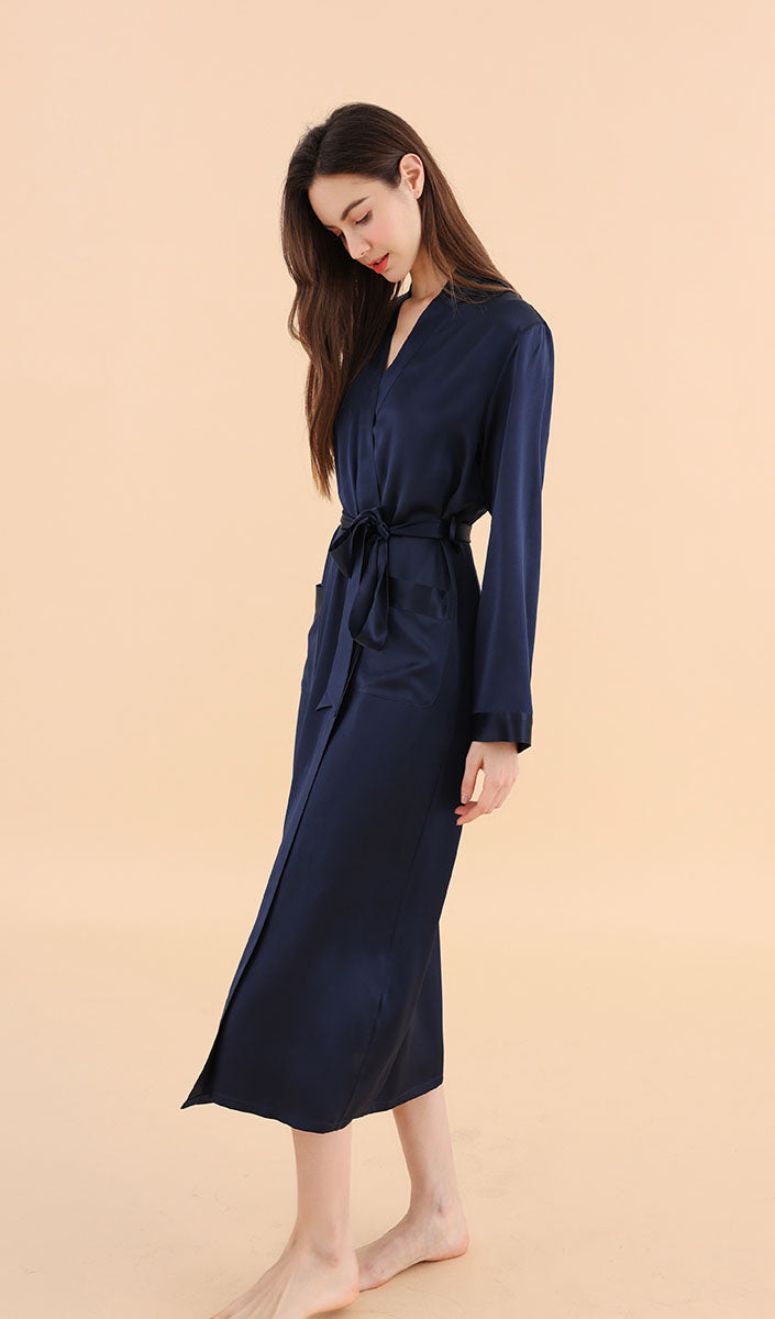 Silk Elegant Women's Long Robe