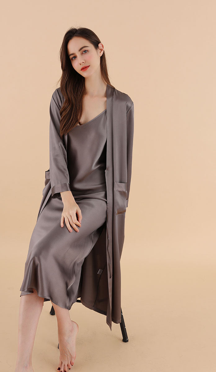 Silk Elegant Women's Long Robe
