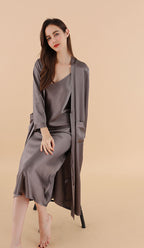 Silk Elegant Women's Long Robe