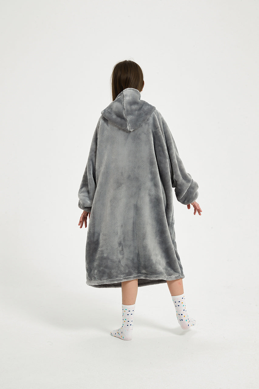 Wearable blanket for teens