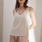 Pure Silk Camisole Undershirt