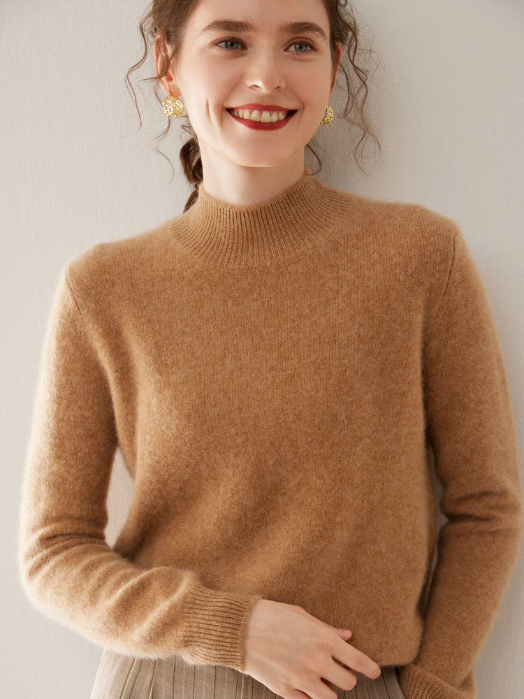 Minimalist Mock Neck sweater
