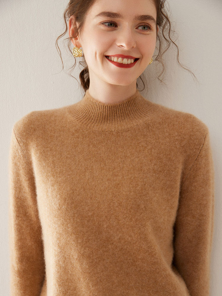 Minimalist Mock Neck sweater