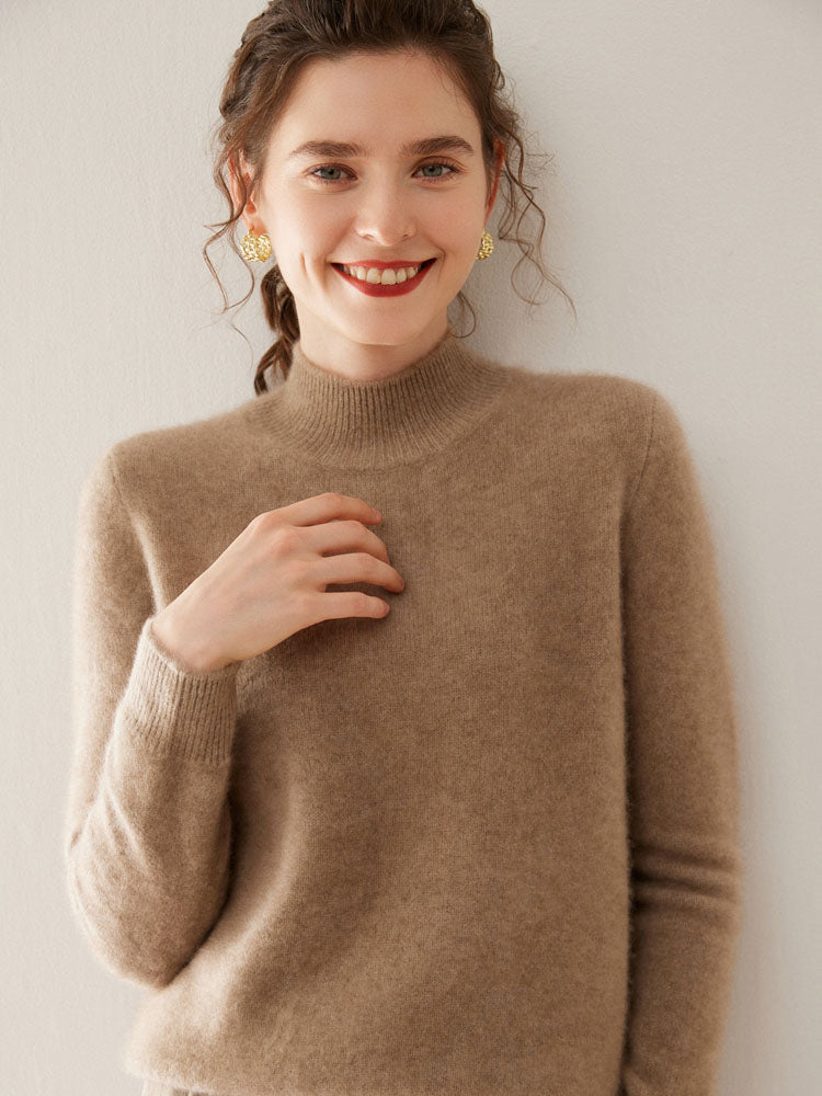 Minimalist Mock Neck sweater