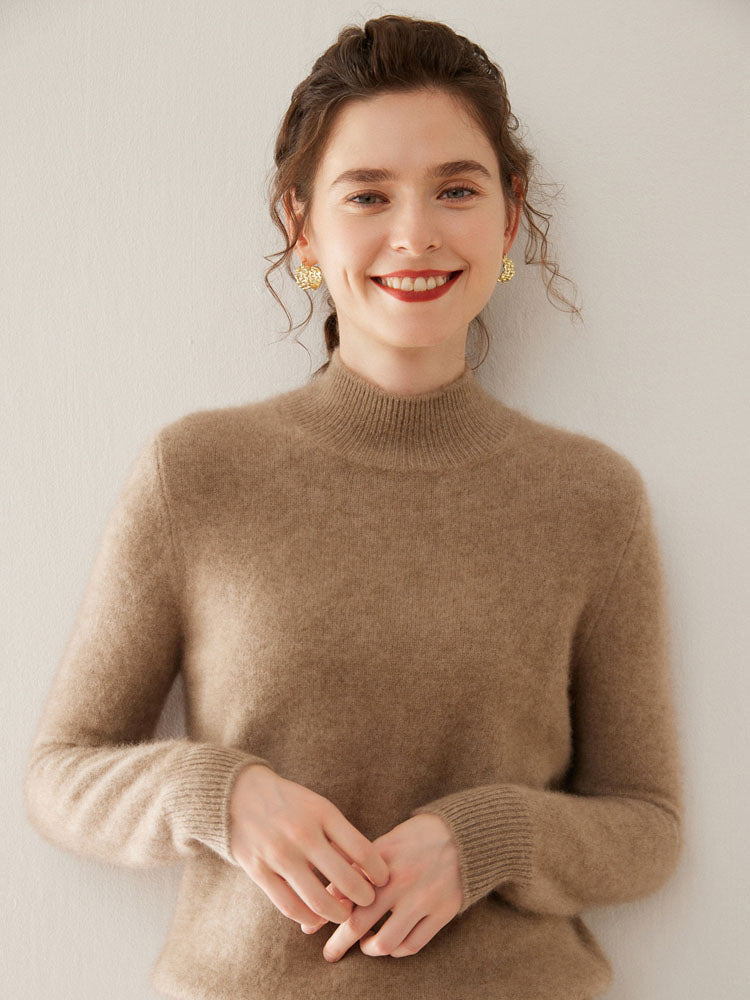 Minimalist Mock Neck sweater