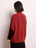 Cashmere Shawl-style Cardigan