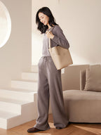Cashmere Crew Neck Knit Top