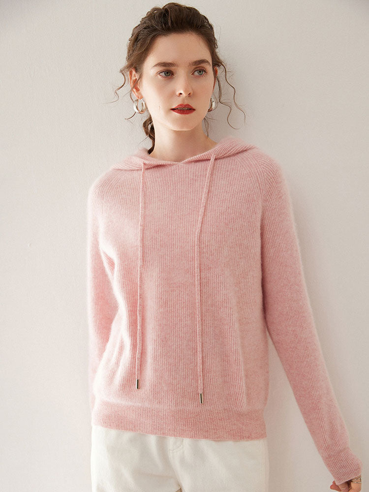 Minimalist Wool-cashmere Blend hoodie