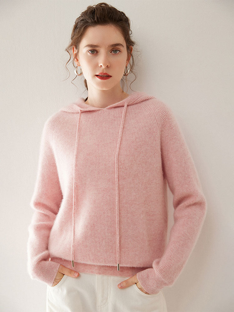 Minimalist Wool-cashmere Blend hoodie