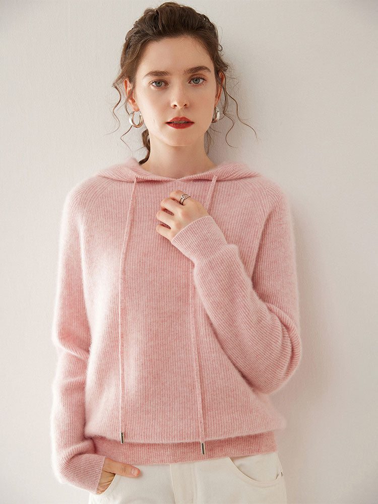 Minimalist Wool-cashmere Blend hoodie