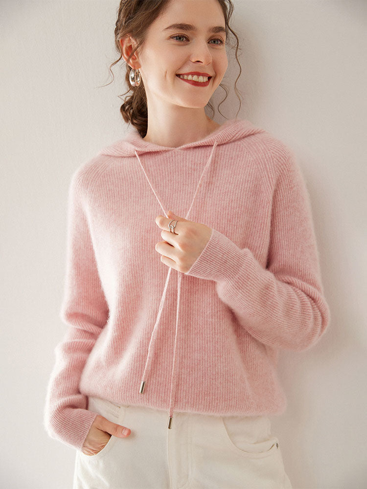 Minimalist Wool-cashmere Blend hoodie