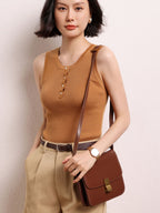 Sleeveless Cashmere Knit Tank Top