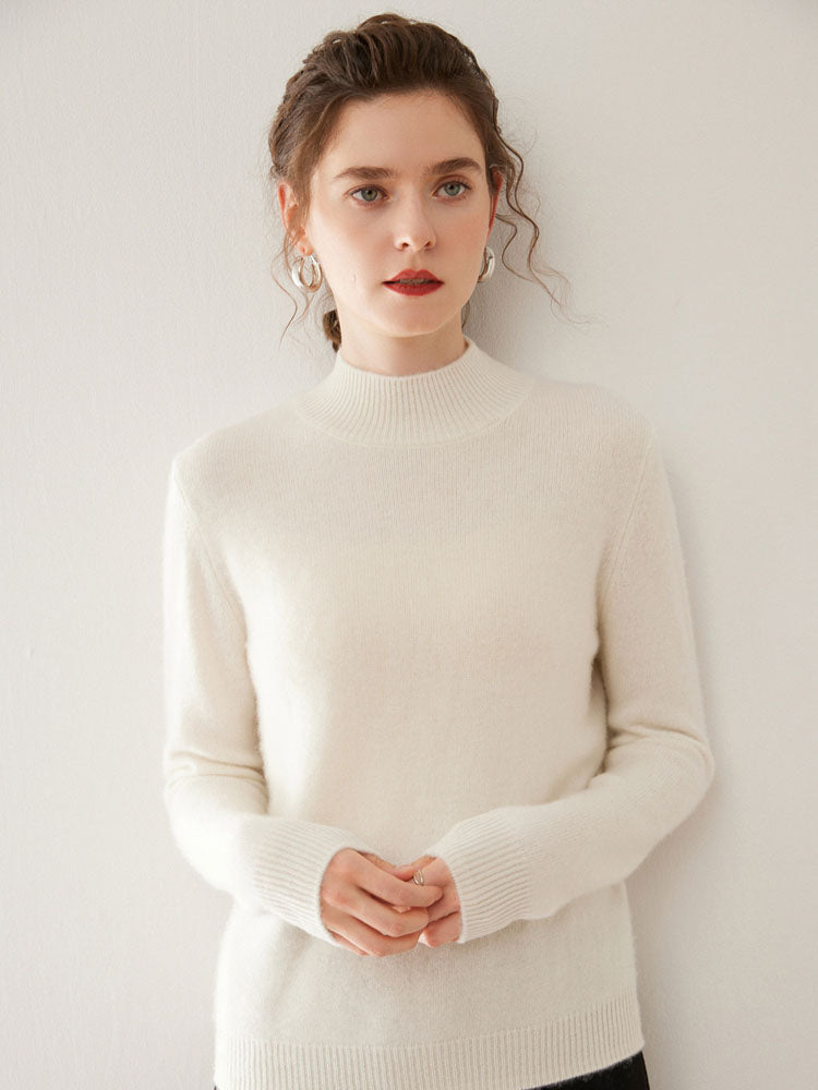 Minimalist Mock Neck sweater