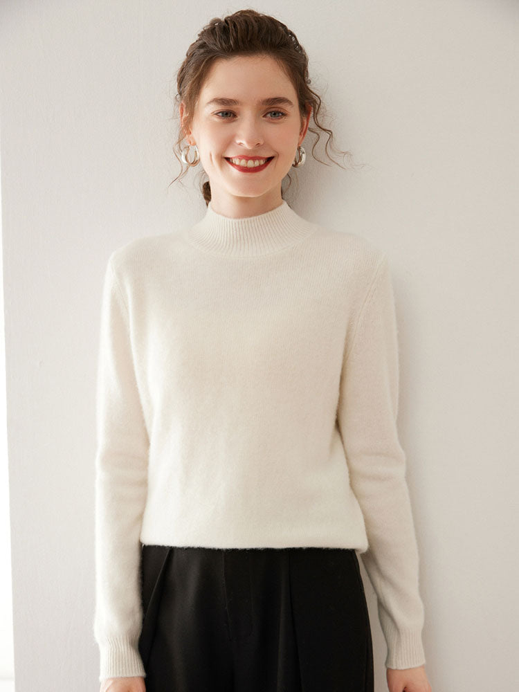Minimalist Mock Neck sweater