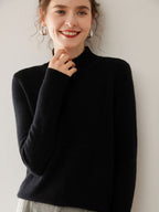 Minimalist Mock Neck sweater