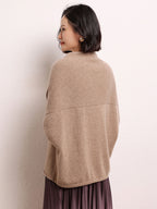 Cashmere Shawl-style Cardigan