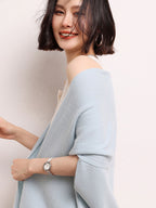 Cashmere Shawl-style Cardigan