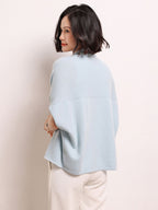 Cashmere Shawl-style Cardigan