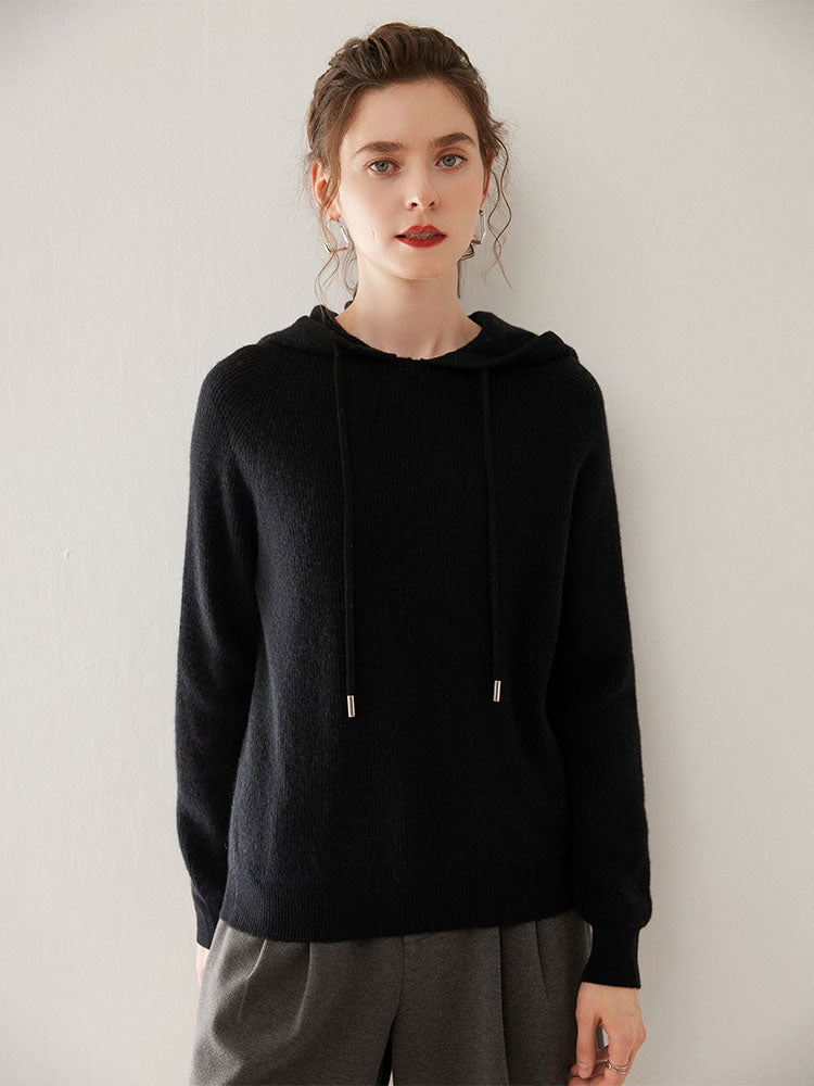 Minimalist Wool-cashmere Blend hoodie