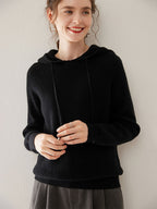 Minimalist Wool-cashmere Blend hoodie