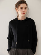 Minimalist Wool-cashmere Blend hoodie