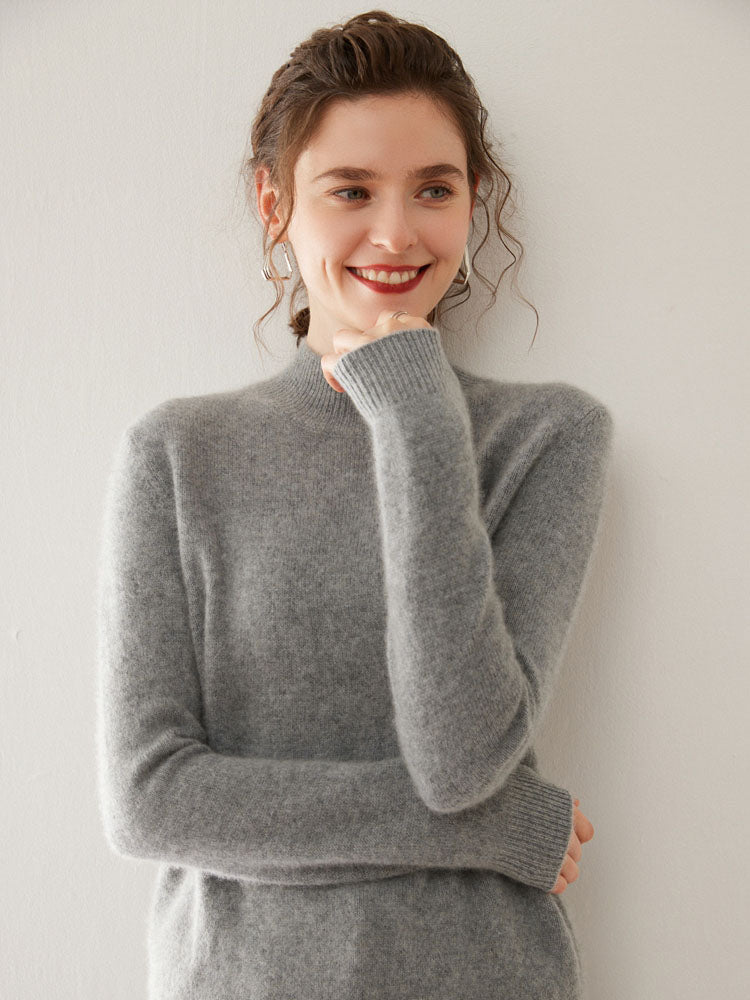 Minimalist Mock Neck sweater