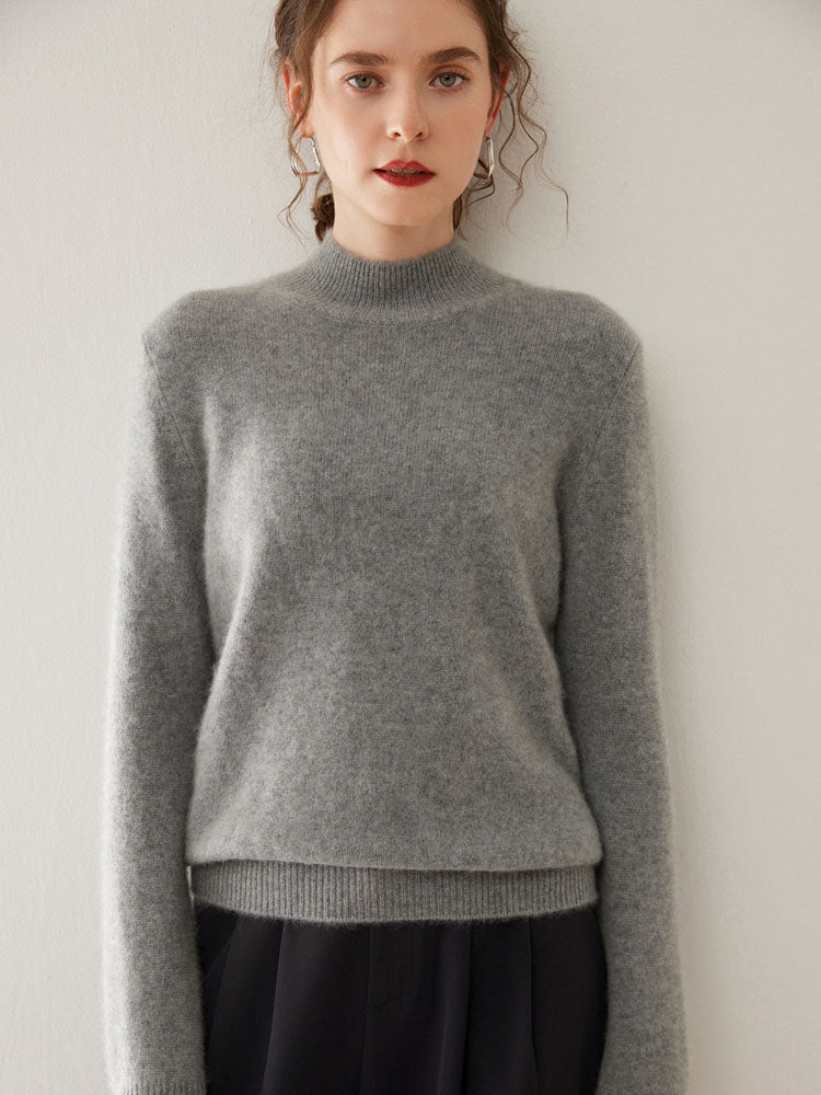 Minimalist Mock Neck sweater