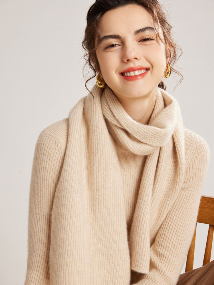 Classic cashmere scarf