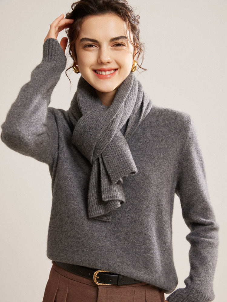 Classic cashmere scarf