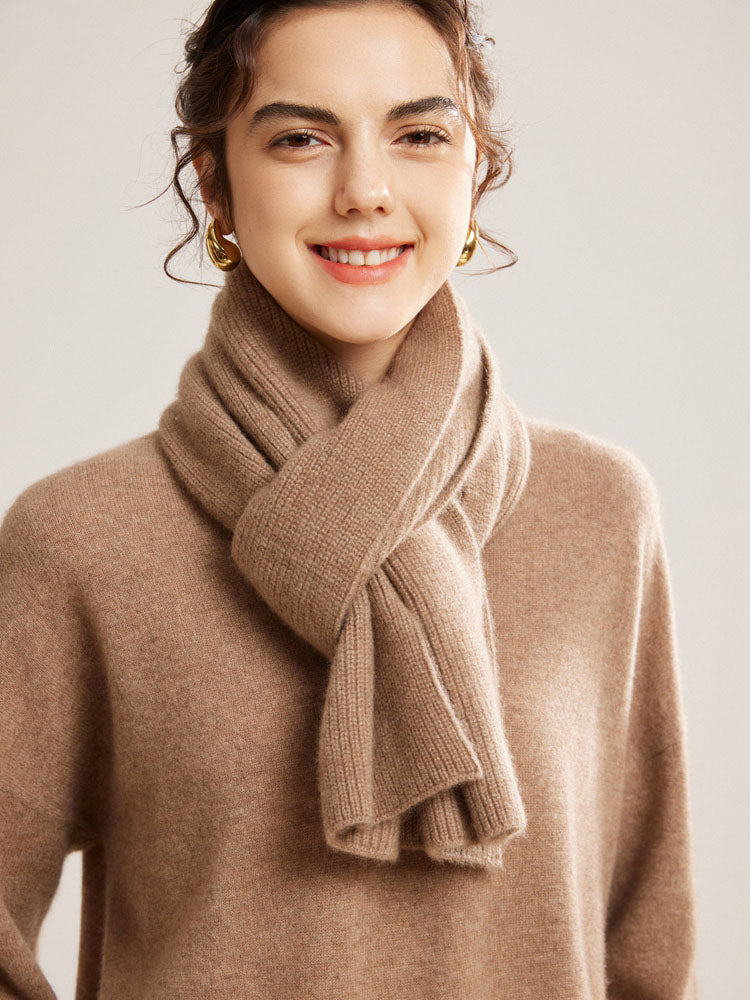 Classic cashmere scarf