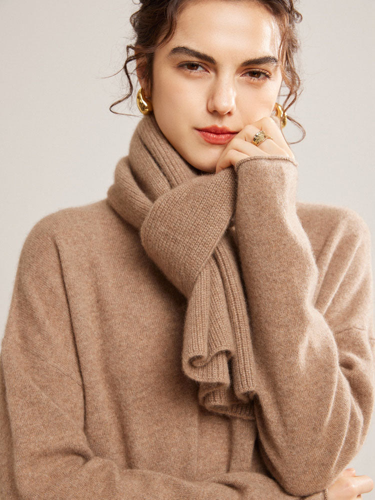 Classic cashmere scarf