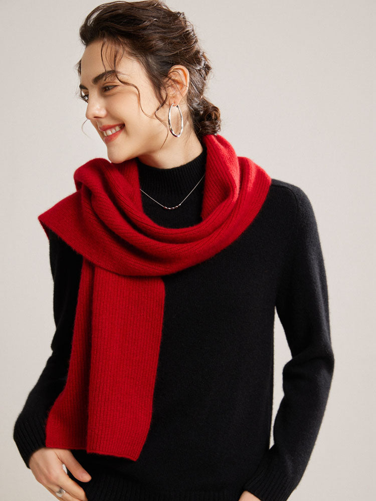 Classic cashmere scarf