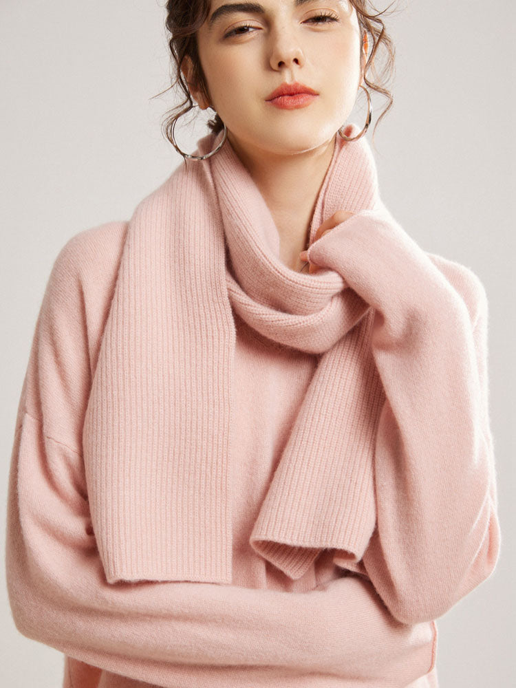 Classic cashmere scarf