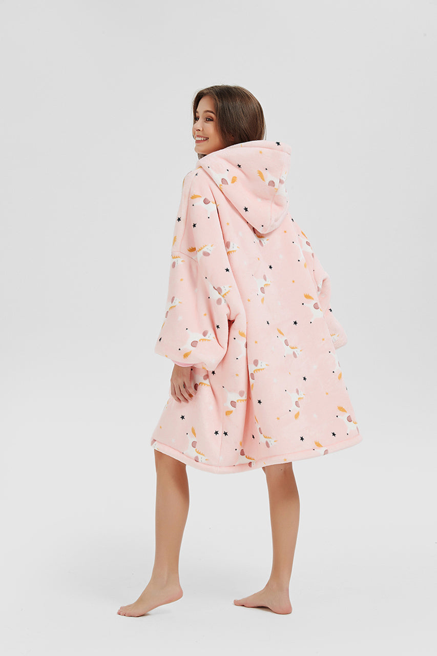 Unicorn ( Pink ) wearable blanket