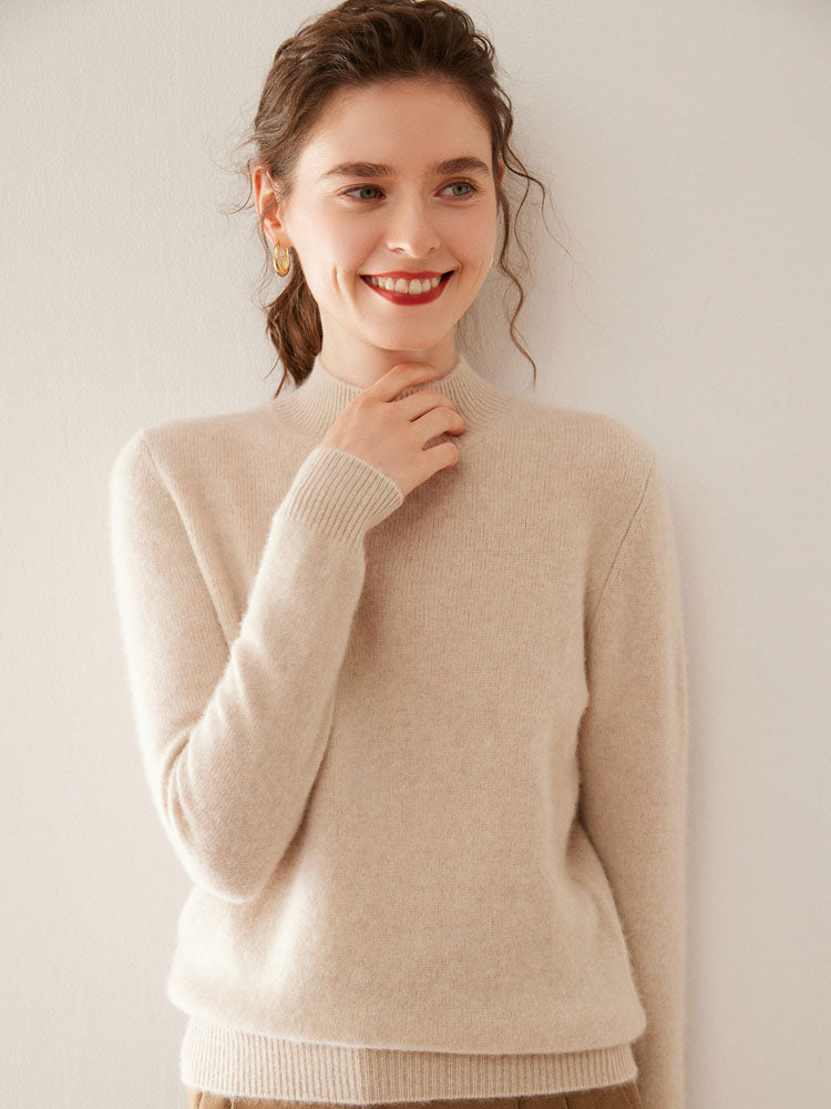 Minimalist Mock Neck sweater