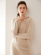 Minimalist Wool-cashmere Blend hoodie