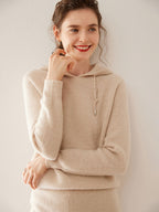 Minimalist Wool-cashmere Blend hoodie