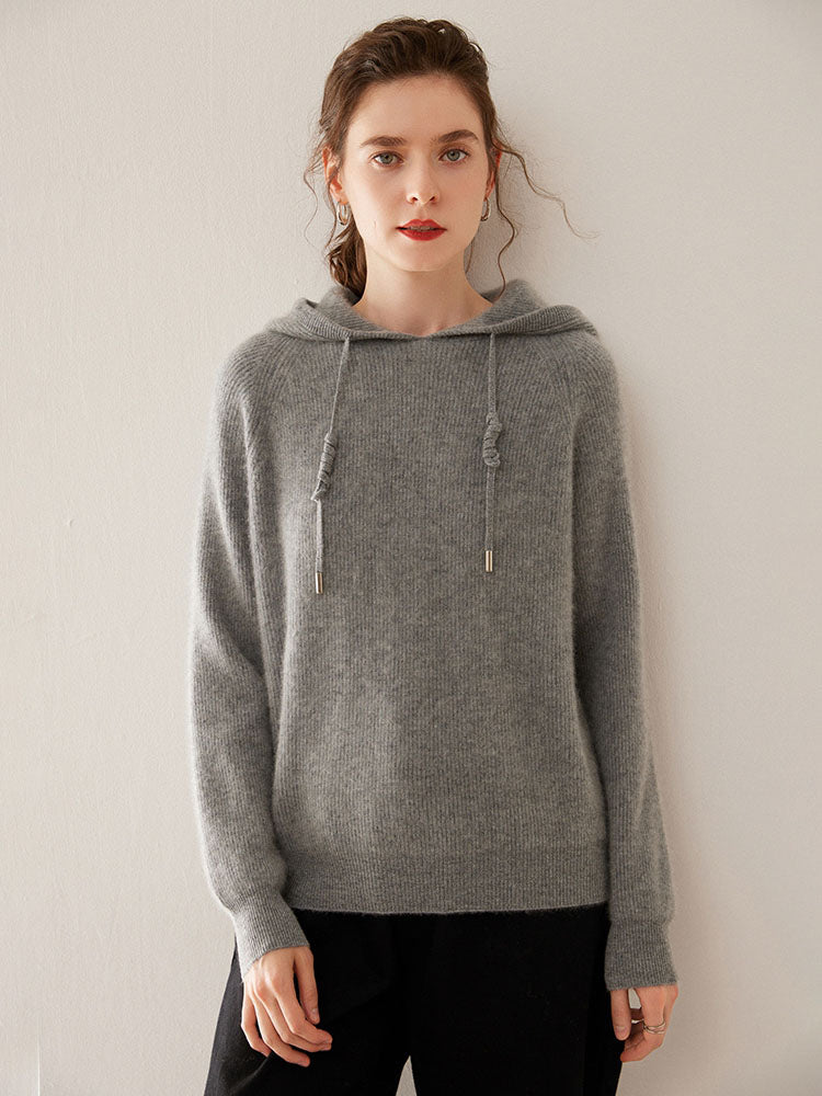 Minimalist Wool-cashmere Blend hoodie